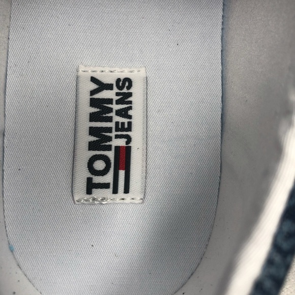 Tommy Jeans Women’s Platform  Canvas Shoes New in a Box - Picture 4 of 6